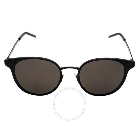 ysl sunglasses 271|Saint Laurent Black Round Unisex Sunglasses SL 271/K.